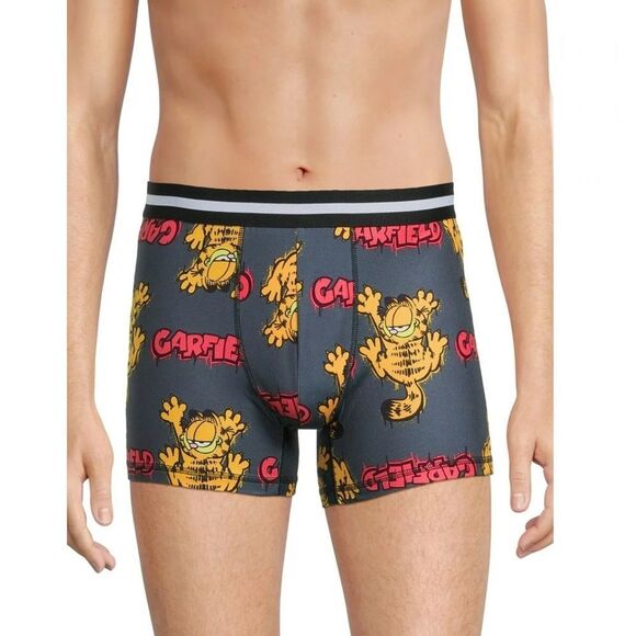 Men’s Garfield Graphic Print Boxer Briefs Underwear 2, 2-Pack, Size S - Picture 7 of 7